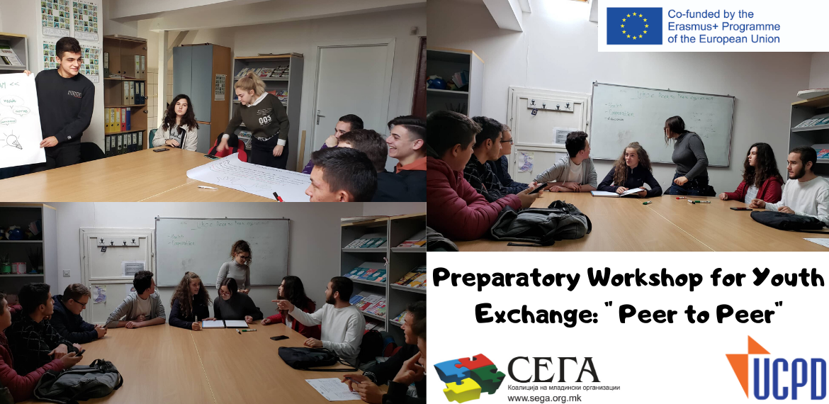 Preparatory workshop for Youth Exchange: "Peer to Peer"